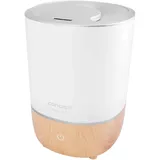 Concept Hausgeräte ZV1200 Perfect Air Luftbefeuchter Aromatherapie Diffusor 4 Liter 3 Stufen der Dampfintensität Geeignet für Räume bis 30 m2 (Weiß)