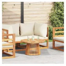 vidaXL Gartentisch Beistelltisch 70 x 70 x 40 cm Braun