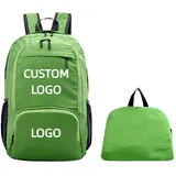 Benutzerdefinierte Logo Wasserdichten Rucksack Leichte Faltbare Rucksack Persönlichkeit Anpassung Im Freien Reisen Wandern Pack Color5,14 inches