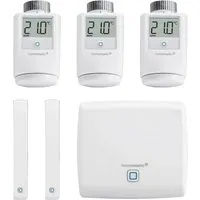 Homematic IP Access Point + Heizkörperthermostat 3er Set + Fenster- und Türkontakt – optisch 2er-Set