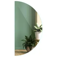 Tulup Led, Blaugrau, Glas, 40x80x2.4 cm, Spiegel, Wandspiegel