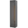 furn.design Center Hochschrank 34 x 200 cm Grau/Eiche Wotan Holz