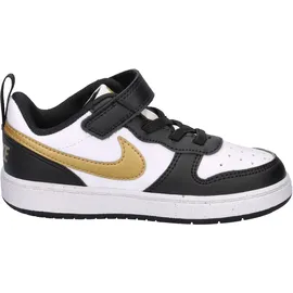 Nike Court Borough Low Recraft Kids Black/Metallic Gold/Black/White 26