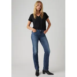 Levi's Damen 314 Shaping Straight Jeans Cool Agenda, 26W / 32L