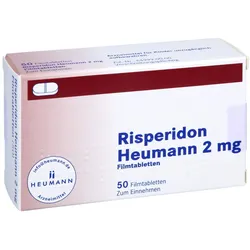 Risperidon Heumann 2 mg Filmtabletten 50 St