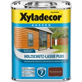 Xyladecor Holzschutz-Lasur Plus, 2,5 Liter, Nussbaum