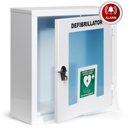 MedX5 Universal Defibrillator AED-Metall-Wandkasten mit Alarm für Innen