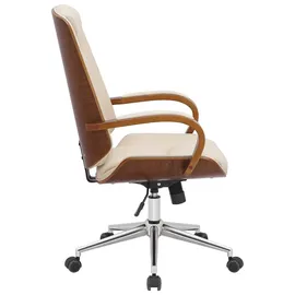 CLP Yankton Kunstleder Walnuss/Creme