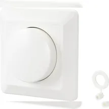 Sygonix SY-4697882 Drehdimmer Geeignet für Leuchtmittel: Halogenlampe, LED-Lampe, Glühlampe