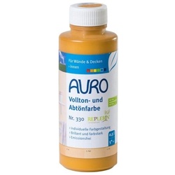 Auro Vollton- und Abtönfarbe 330 ocker-gelb - 0,5 l Flasche