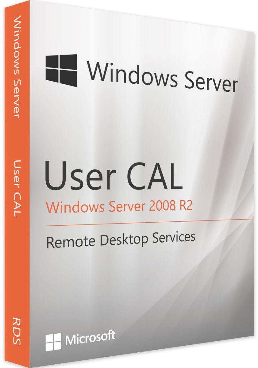 Microsoft Windows Remote Desktop Services 2008, 1 User CAL
