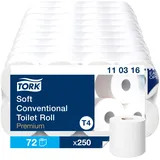 TORK Toilettenpapier T4 Premium Soft 3-lagig, 72 Rollen