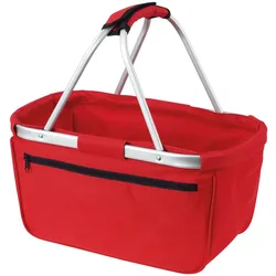 HALFAR EINKAUFSKORB Korb Tasche Shopper Basket 6 Farben, rot