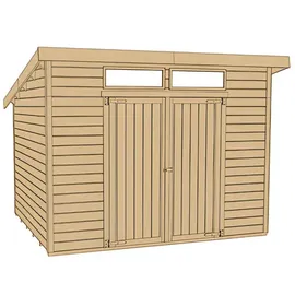 Weka Gartenhaus 325 A 1,98 x 1,94 m lasiert