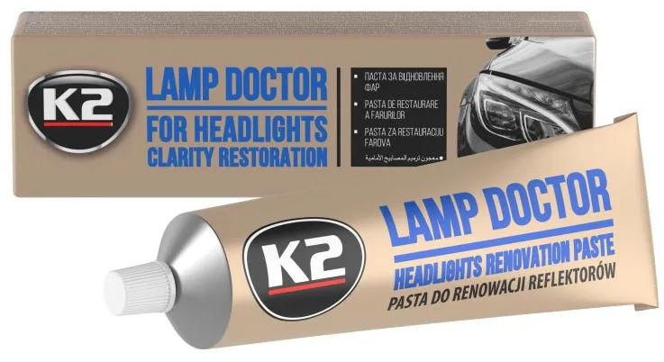 K2 Lamp Doctor Scheinwerfer Schleifpaste Polierpaste 60g