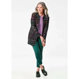 GOLDNER Multicolor-Cardigan mit Stehkragen Bunt 20