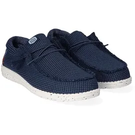 HEYDUDE Hey Dude Wally Sport Mesh Schuhe Herren, blau 44 EU