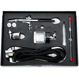 der kleine Handwerker Airbrush Set mit Spritzdüse 0,2mm / 0,3mm / 0,5 mm