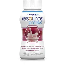 resource protein Waldbeere 4X200 ml Flüssigkeit