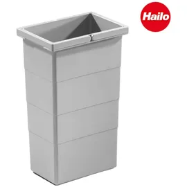 HAILO Inneneimer 10 Liter hellgrau