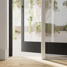 cocoon home concepts Insektenschutztür plissiert 96 x 206 cm Weiß