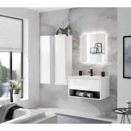 PLACES OF STYLE »Studio Line, Waschtisch inkl. Waschbecken, modernes Design« in zwei Farben verfügbar, ausreichend Stauraum