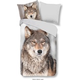 Good Morning Wolf bunt (135x200+80x80cm)