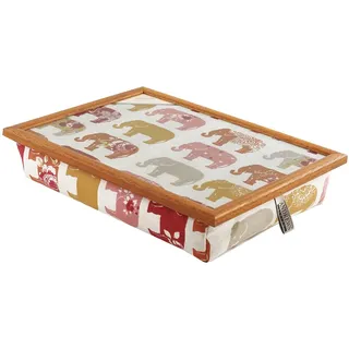 Andrew ́s Knietablett Laptray mit Kissen Tablett für Laptop Elephant