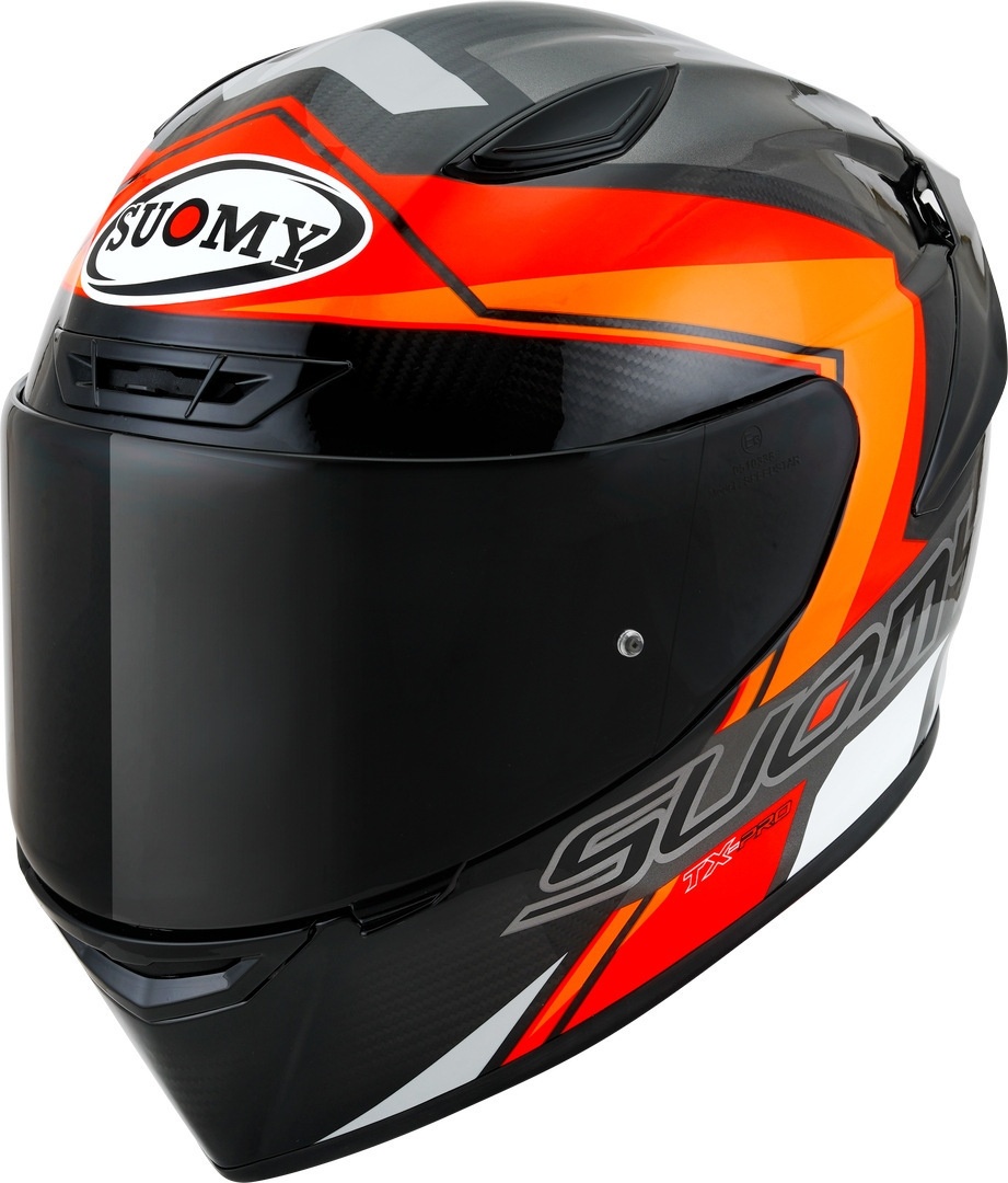 Suomy TX-Pro Glam Helm, zwart-oranje, L
