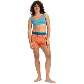 QUIKSILVER Boardshorts "Qsw Original Arch", Damen, Gr. L, bunt (coral gold), Obermaterial: 92% Polyester, 8% Elasthan., Hosen