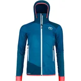 Ortovox Swisswool Col Becchei Hybrid Jacket - Softshelljacke - Damen mountain blue