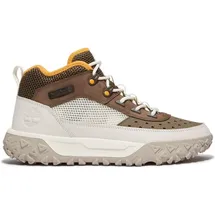 Timberland Mens Mid Lace UP Sneaker medium brown nubuck 9.5