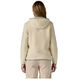 Patagonia Retro Pile Hoody Natural/ white/Ellwood Green