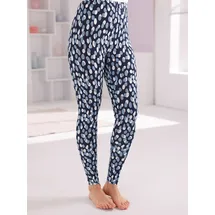 Feel Good WITT WEIDEN Leggings in marine-bleu-bedruckt | Gr.: 48/50