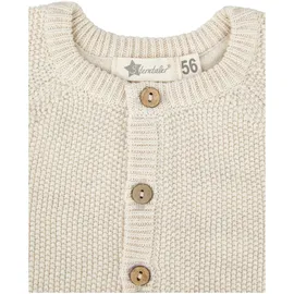 Sterntaler Strickjacke mit Mitwachsbündchen, natur, 86