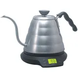 Hario Buono Pro Temperature Controlled Kettle, 1 ct, Silber/Schwarz