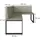 Vicco Eckbank, Kaschmir, Textil, Formgebogen, 120x50x150 cm,