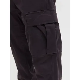 JACK & JONES Kane Jonnie Cuffed Cargohose Black 28 32