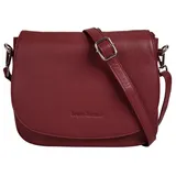 Bruno Banani SAMEA Umhängetasche Leder Bordeaux