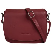 Bruno Banani SAMEA Umhängetasche Leder Bordeaux