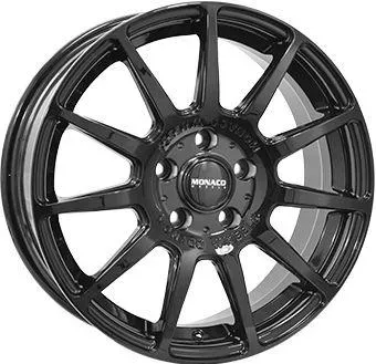 MONACO WHEELS MONACO RALLYE black glossy 7.0Jx17 5x100 ET35