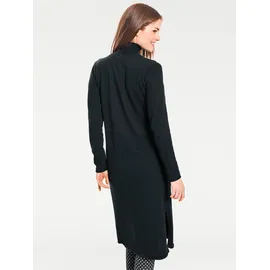 Heine Long-Strickjacke Schwarz 40