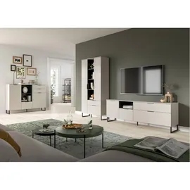 xonox.home Stauraumschrank Noida 192 x 90 x 37 cm Beige