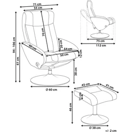 Beliani Beliani, Sessel, APATE