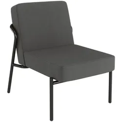 meet Sessel »meet - Medso S« Modell Klassik Stoff grau, 40.6 cm
