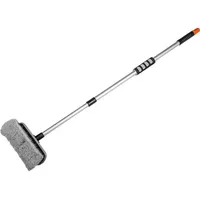 Bradas Waschbürste Teleskop 8" 80-130cm Silber