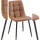 CLP Esszimmerstuhl Antibes Kunstleder dunkelbraun