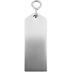 Combicraft Bercy Silber 80 x 30 mm - 5 Stück