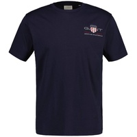 GANT T-Shirt »REG ARCHIVE SHIELD EMB SS T-SHIRT«, von dem Archiv aus den 1980er-Jahren inspiriert Gant evening blue