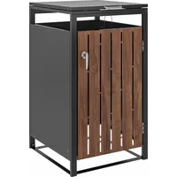 Greenyard Mülltonnenbox 120L nussbaum